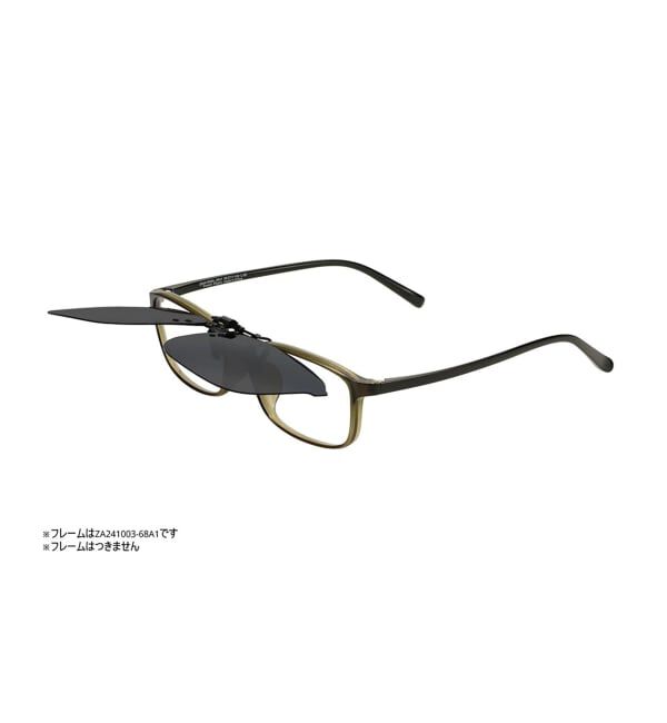  「SUNCUTGlasses/UV100％CUT STANDARD ウェリントン型 サングラス | 偏光機能搭載 クリップオン  STANDARD」|サングラス|