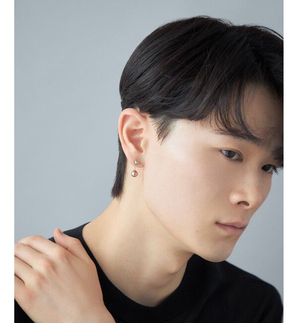 Jouete「[アークピアス] パール&times;ジルコニア」|ピアス|