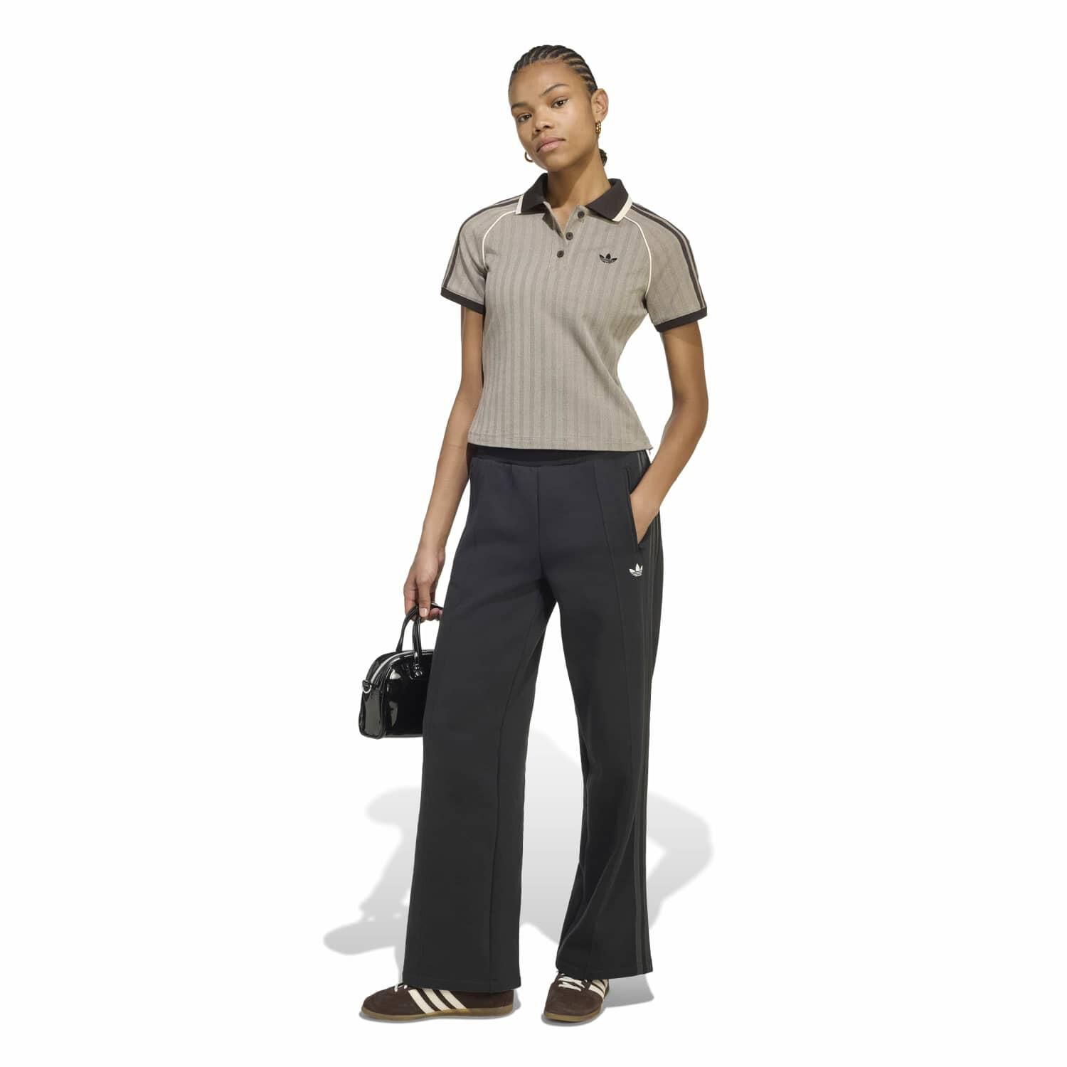 adidas「【ADIDAS ｳｪｱ】W TWEED POLO SHIRT(GFX INJ)」|Tシャツ・カットソー|
