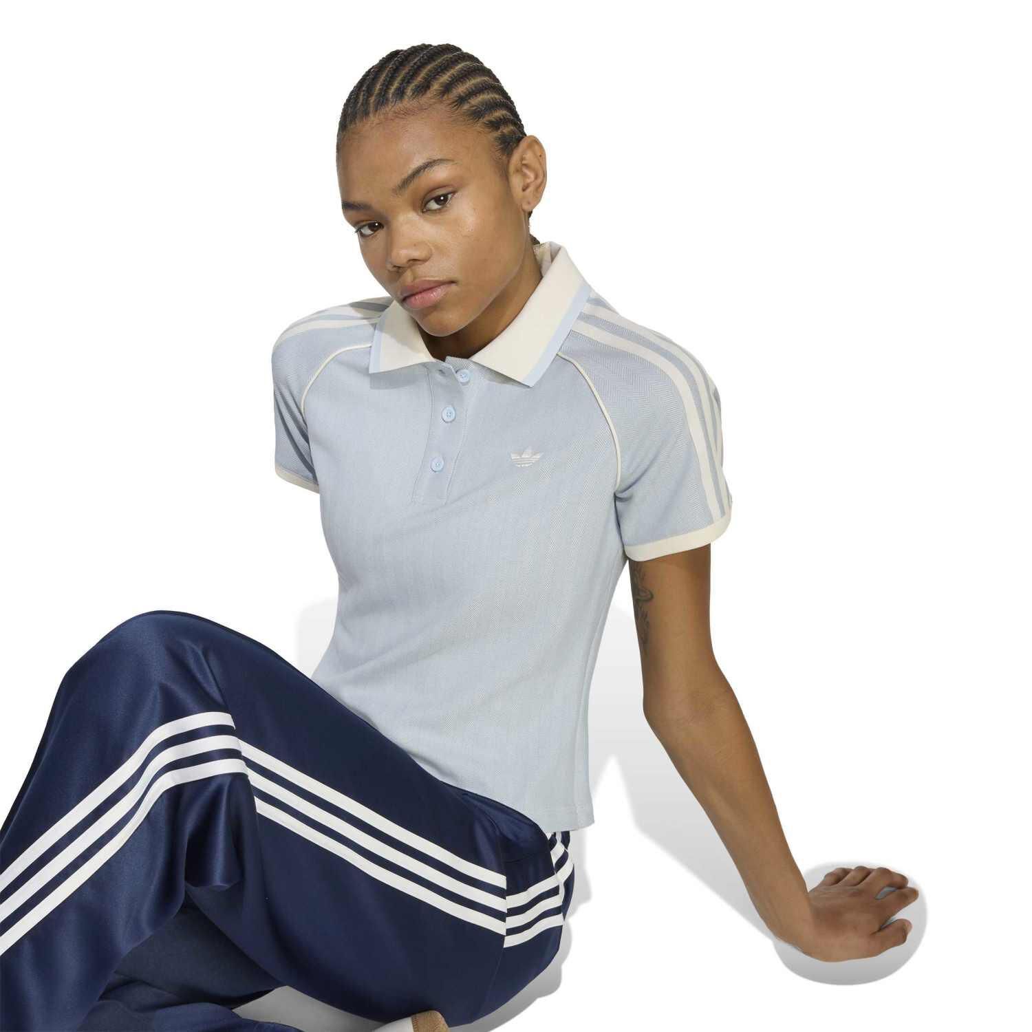 adidas「【ADIDAS ｳｪｱ】W TWEED POLO SHIRT(GFX INJ)」|Tシャツ・カットソー|