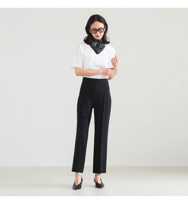 Demi-Luxe BEAMS 「スムース ハーフスリーブ Tシャツ」|Tシャツ・カットソー|