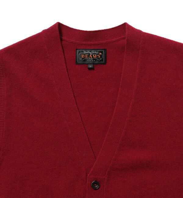 BEAMS PLUS「BEAMS PLUS / Button Knit Vest Solid」|ニット・セーター|