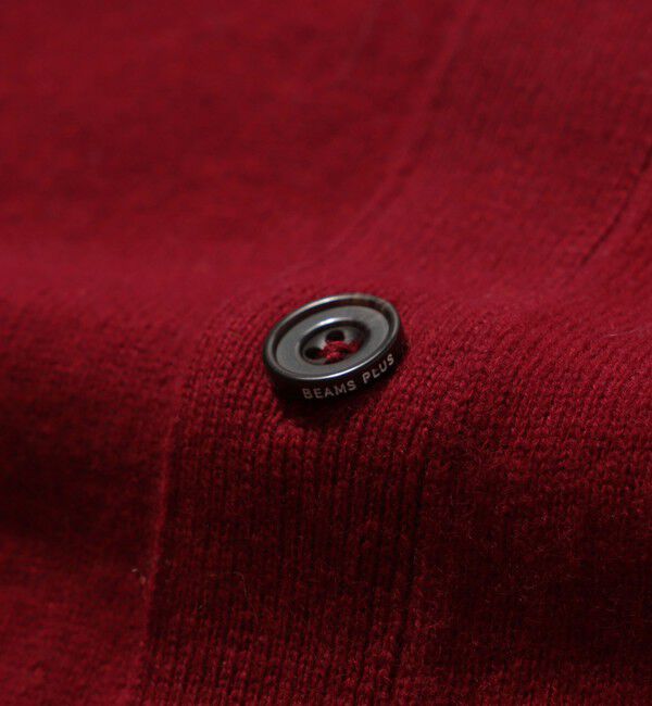 BEAMS PLUS「BEAMS PLUS / Button Knit Vest Solid」|ニット・セーター|