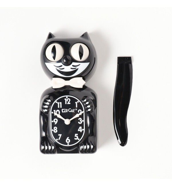 BEAMS「California Clock / Kit-Cat Klock ブラック」|クロック・置時計|