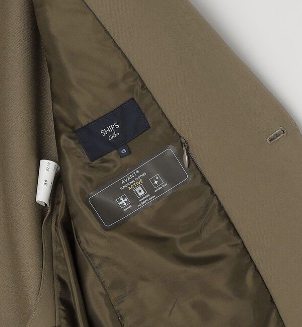 SHIPS Colors 「SHIPS Colors:〈洗濯機可能〉AVANT(R) ACTIVE ストレッチ ジャケット」|テーラードジャケット|