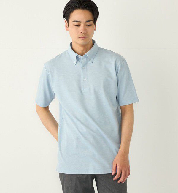 SHIPS Colors 「SHIPS Colors:〈消臭〉Deo-Papi(R) カノコ ボタンダウン ポロシャツ◇」|ポロシャツ|