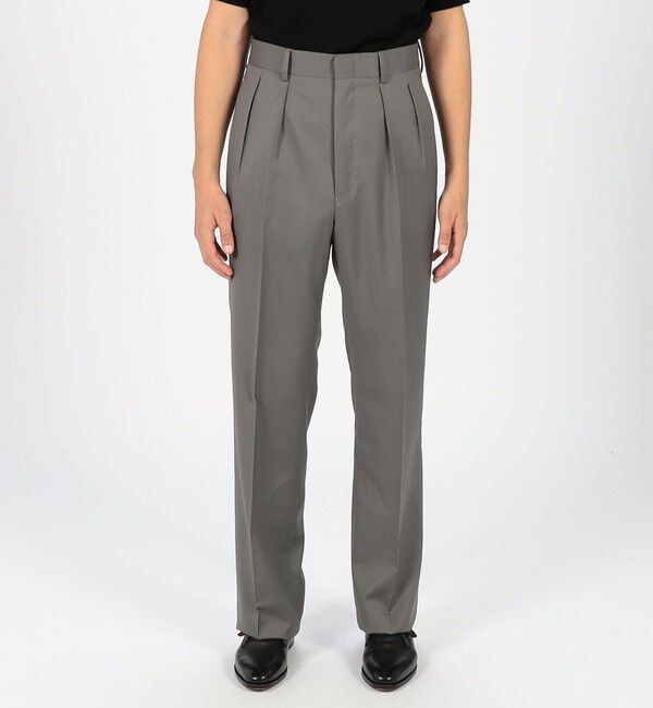 TOMORROWLAND BUYING WEAR「BERNARD ZINS H8 ウール 2プリーツトラウザーズ」|スラックス|
