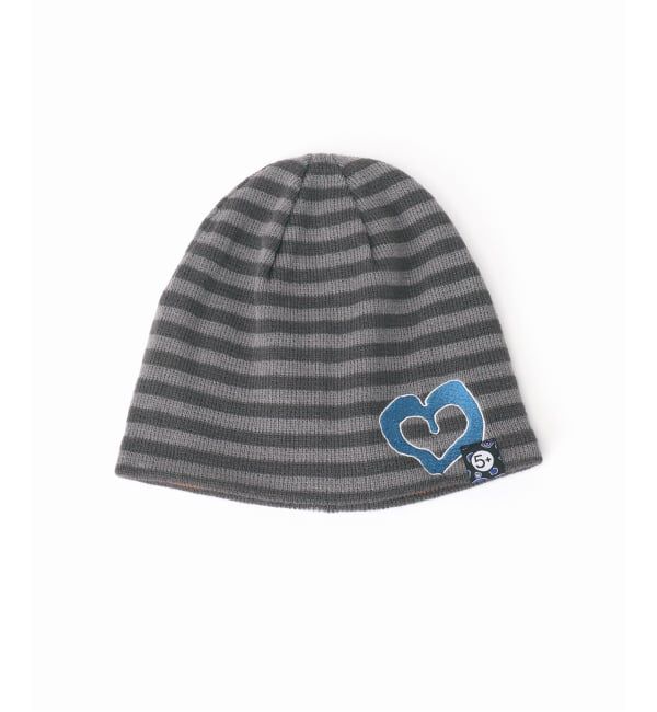 JOINT WORKS「SAGE / セイジ 別注 Heart Striped beanie」|ニット帽|