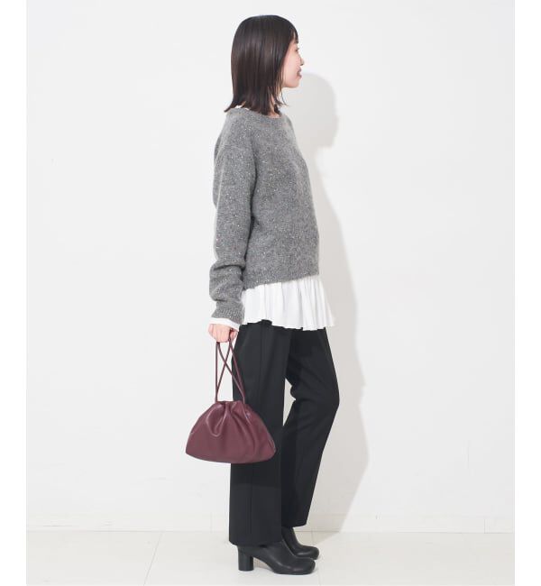 SLOBE IENA「《WEB限定/追加》スパンコールニット」|ニット・セーター|