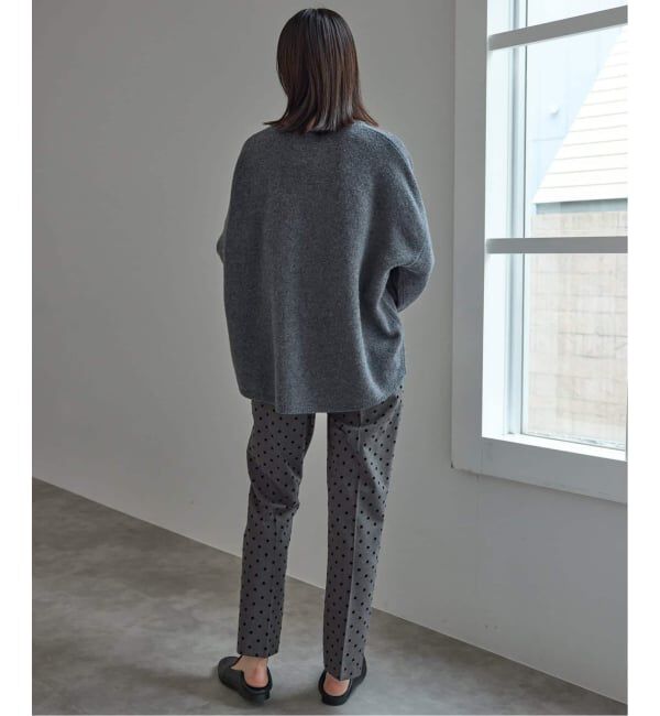 SLOBE IENA「《吸湿発熱/追加》CIRCULATE WARM スティックパンツ」|スラックス|