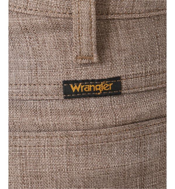 SLOBE IENA「Wrangler/ラングラー SLOBE別注 ワイドランチャー」|スラックス|