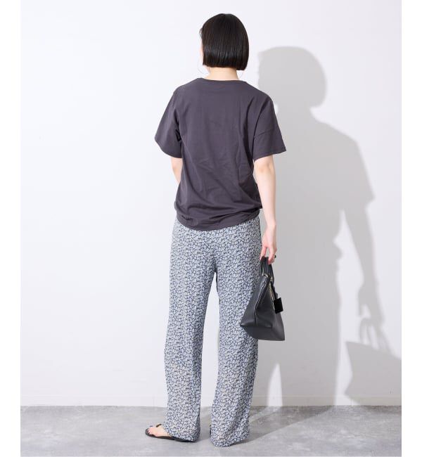 SLOBE IENA「《36サイズのみWEB限定》Blue Flowerパンツ」|その他|