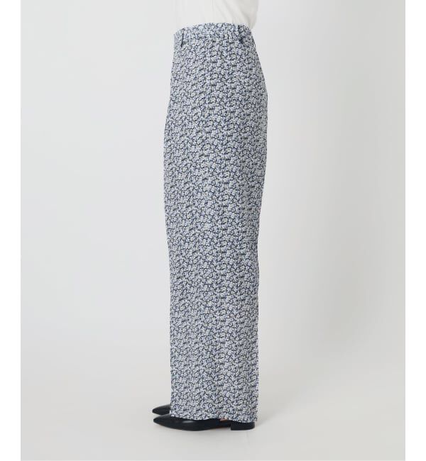 SLOBE IENA「《36サイズのみWEB限定》Blue Flowerパンツ」|その他|