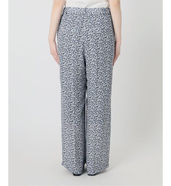 SLOBE IENA「《36サイズのみWEB限定》Blue Flowerパンツ」|その他|