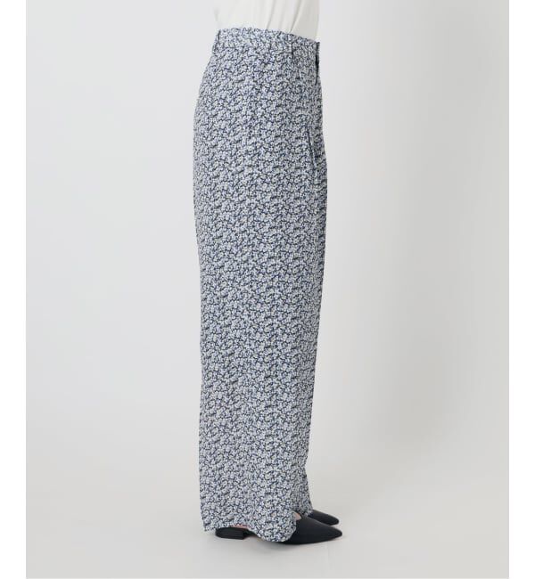SLOBE IENA「《36サイズのみWEB限定》Blue Flowerパンツ」|その他|