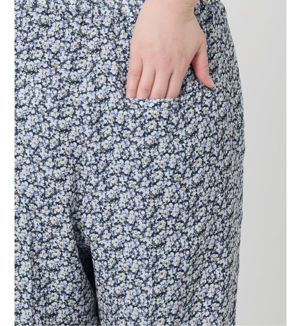 SLOBE IENA「《36サイズのみWEB限定》Blue Flowerパンツ」|その他|
