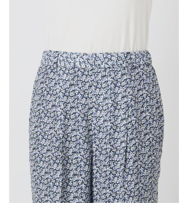 SLOBE IENA「《36サイズのみWEB限定》Blue Flowerパンツ」|その他|