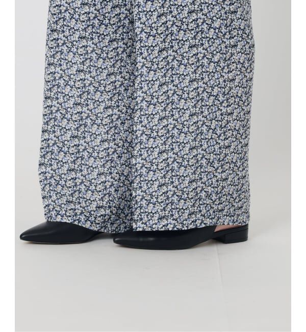 SLOBE IENA「《36サイズのみWEB限定》Blue Flowerパンツ」|その他|