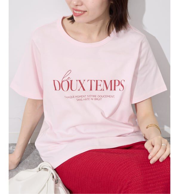 SLOBE IENA「The DOUX TEMPS TEE」|Tシャツ・カットソー|