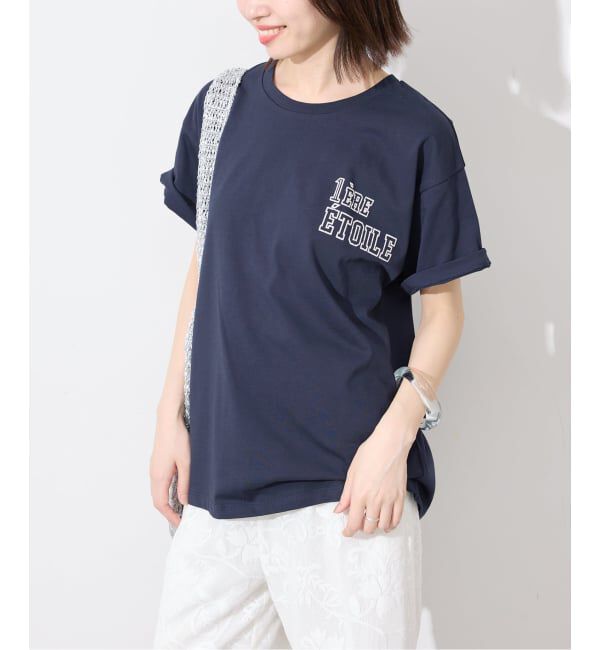 SLOBE IENA「《WEB限定/追加2》1ST ETOILE Tシャツ」|Tシャツ・カットソー|