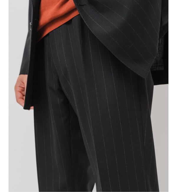 EDIFICE「COUTURE D&rsquo;ADAM (クチュール ド アダム) 別注Officer's Trousers Stripe」|スラックス|