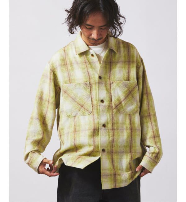 JOURNAL STANDARD relume「リング オンブレーチェックシャツ」|シャツ・ブラウス|ベージュ A