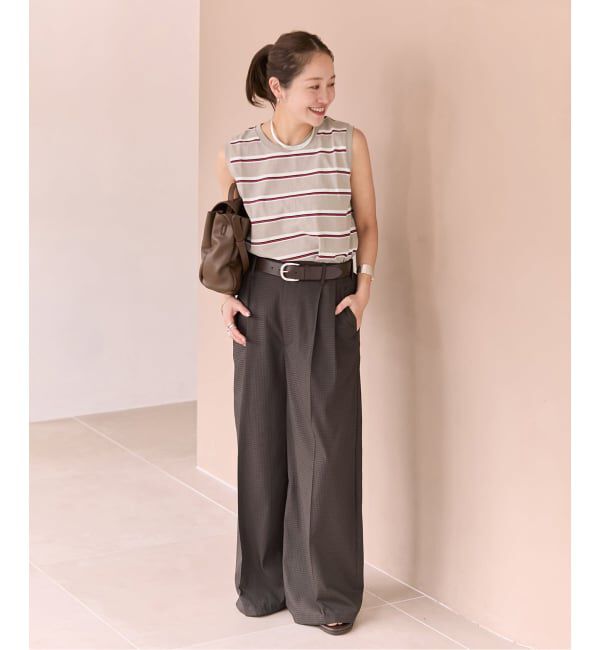 JOURNAL STANDARD「ドットエアーサッカーワイドパンツ」|その他|