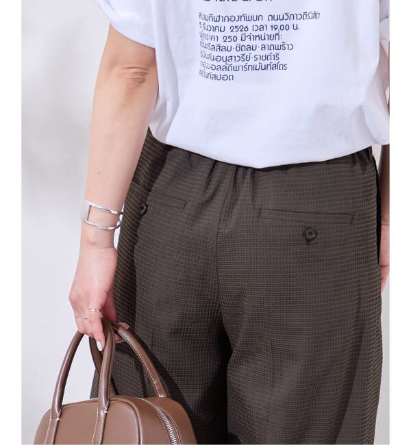 JOURNAL STANDARD「ドットエアーサッカーワイドパンツ」|その他|