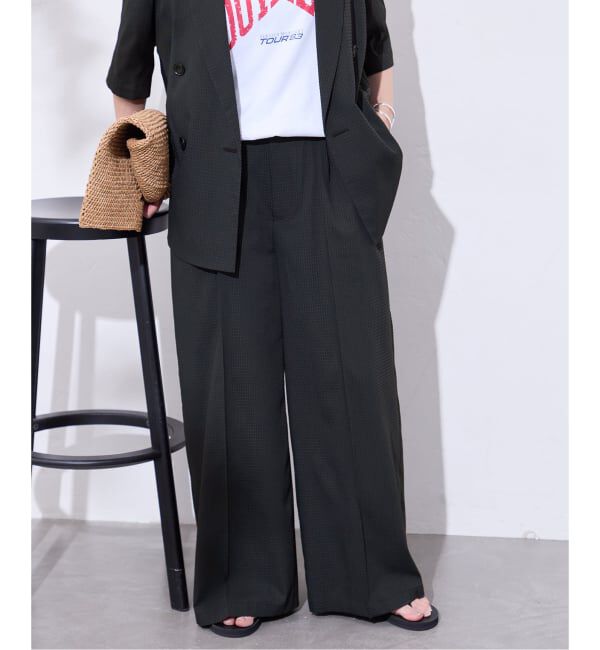 JOURNAL STANDARD「ドットエアーサッカーワイドパンツ」|その他|
