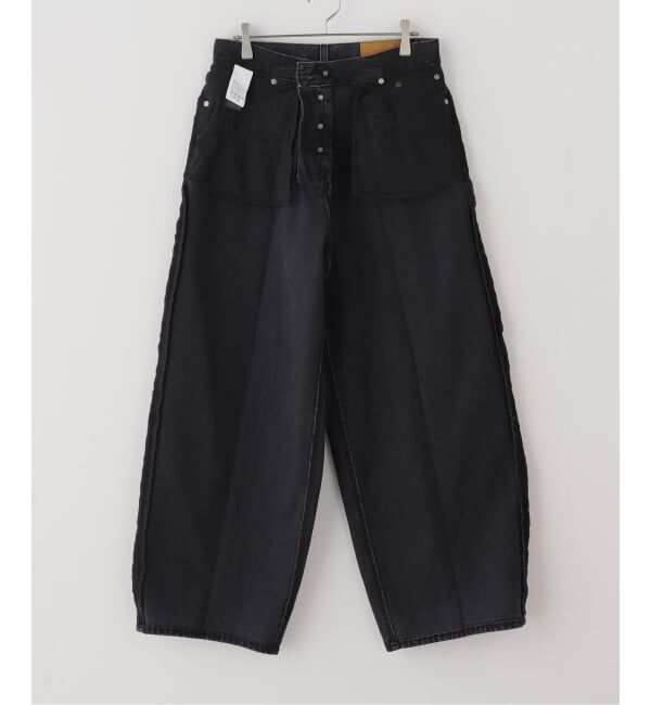 journal standard L'essage「【HAIKURE/ハイクル】BETHEANY ASIAN FIT MID BLACK デニムパンツ」|デニム|