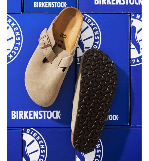 JOURNAL STANDARD relume「BIRKENSTOCK / ビルケンシュトック ボストン スエードレザー ナロー」|サンダル|ベージュ