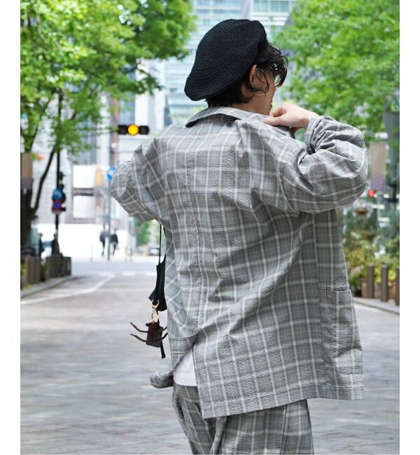 journal standard luxe「サッカージャケット」|テーラードジャケット|