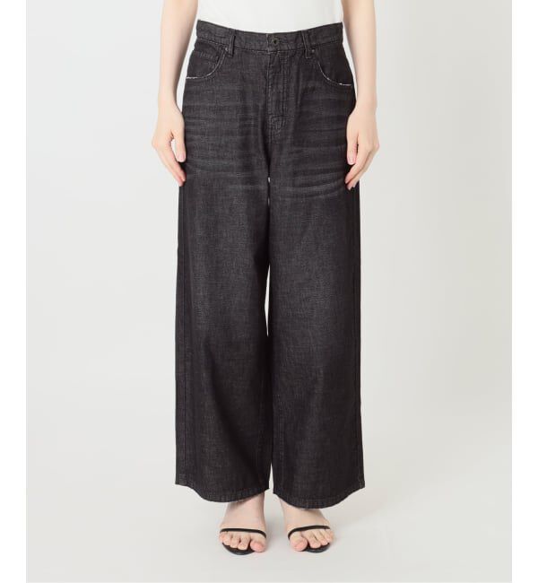 Spick and Span「《予約》5 1/2 DEEP RISELOOSE DENIM」|デニム|