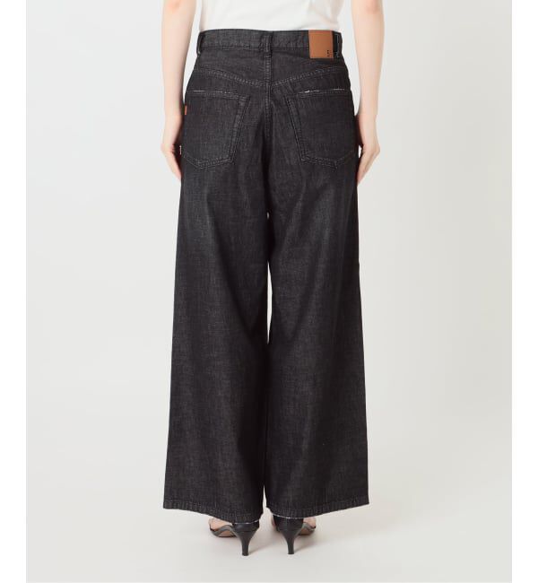 Spick and Span「《予約》5 1/2 DEEP RISELOOSE DENIM」|デニム|