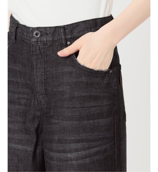 Spick and Span「《予約》5 1/2 DEEP RISELOOSE DENIM」|デニム|