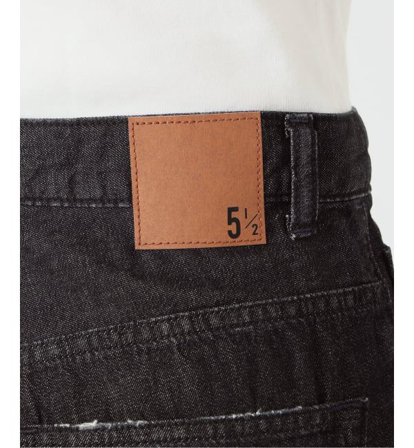 Spick and Span「《予約》5 1/2 DEEP RISELOOSE DENIM」|デニム|