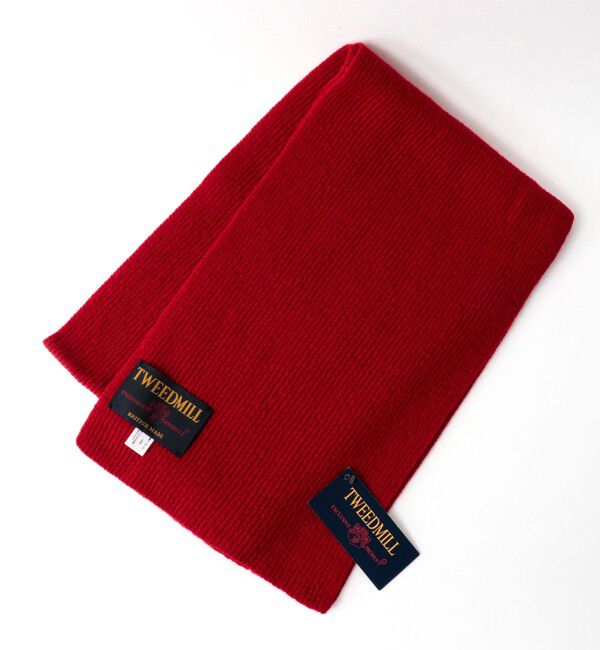 NOLLEY'S goodman「【TWEEDMILL/ツイードミル】別注ウールリブマフラー25」|マフラー|