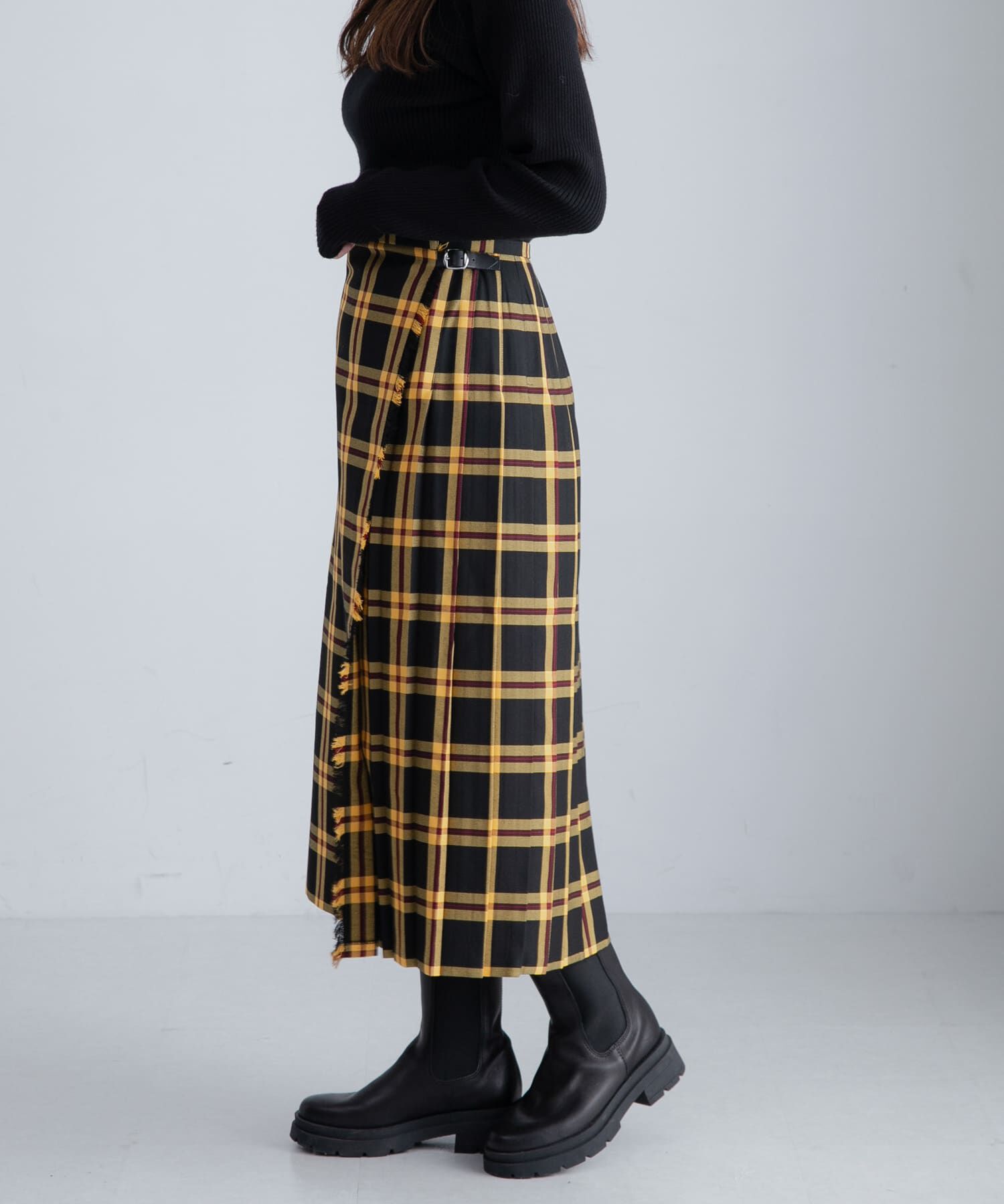 Sonny Label 「『別注』GLEN FYNE&times;Sonny Label　チェックキルトスカート」|スカート|