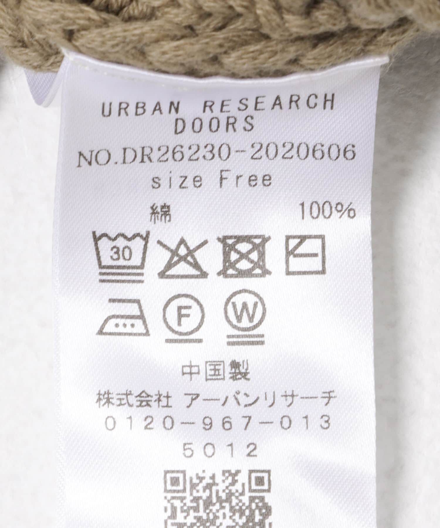 URBAN RESEARCH DOORS「Button Cotton Knit Vest」|ベスト・ジレ|