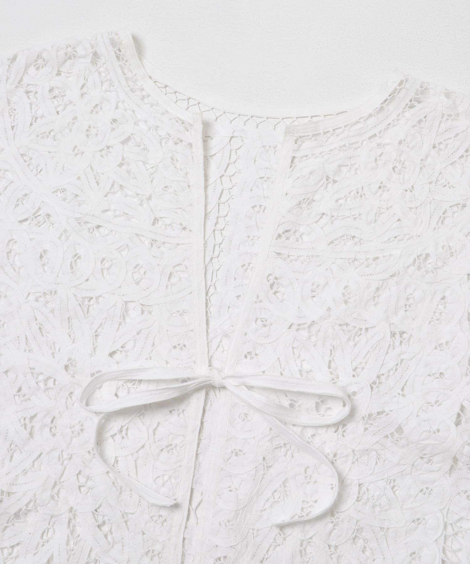 URBAN RESEARCH DOORS「Batten Lace Cotton Blouse」|シャツ・ブラウス|