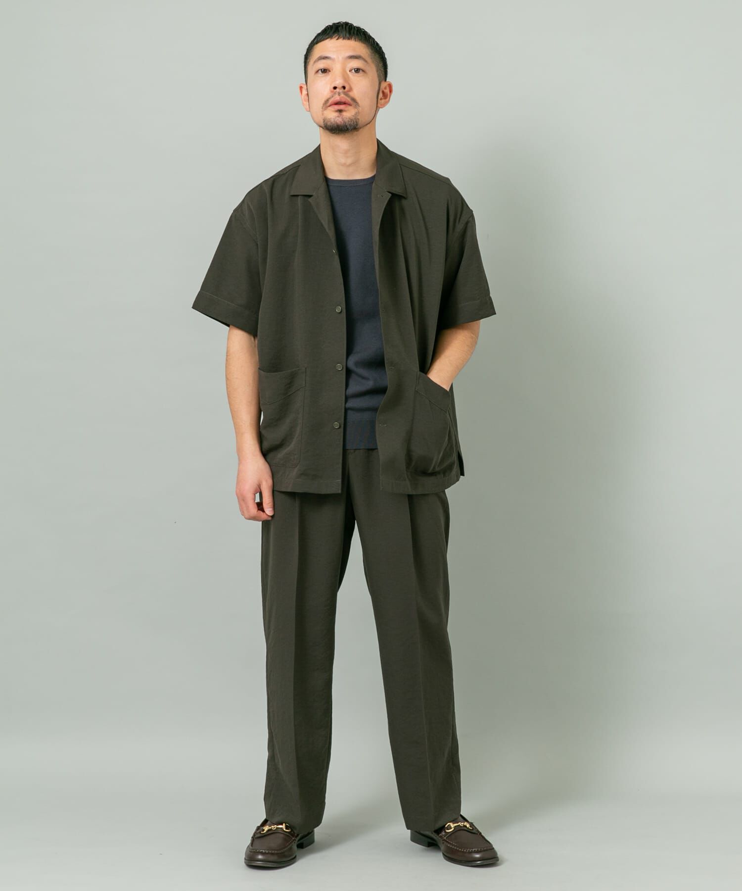 URBAN RESEARCH ROSSO「『ｾｯﾄｱｯﾌﾟ対応』『防ｼﾜ/速乾』ﾄﾞﾗｲｲｰｼﾞｰｼｮｰﾄｽﾘ」|シャツ・ブラウス|