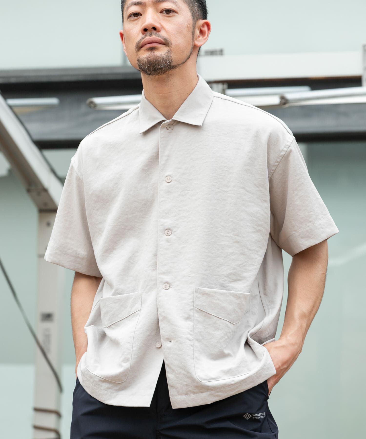 URBAN RESEARCH ROSSO「『ｾｯﾄｱｯﾌﾟ対応』『防ｼﾜ/速乾』ﾄﾞﾗｲｲｰｼﾞｰｼｮｰﾄｽﾘ」|シャツ・ブラウス|