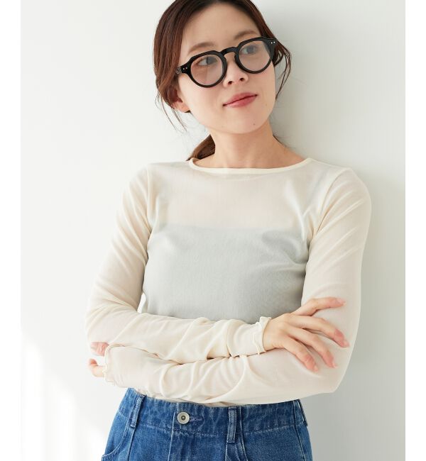  「シアークルーネックプルオーバー」|Tシャツ・カットソー|