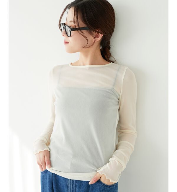  「シアークルーネックプルオーバー」|Tシャツ・カットソー|