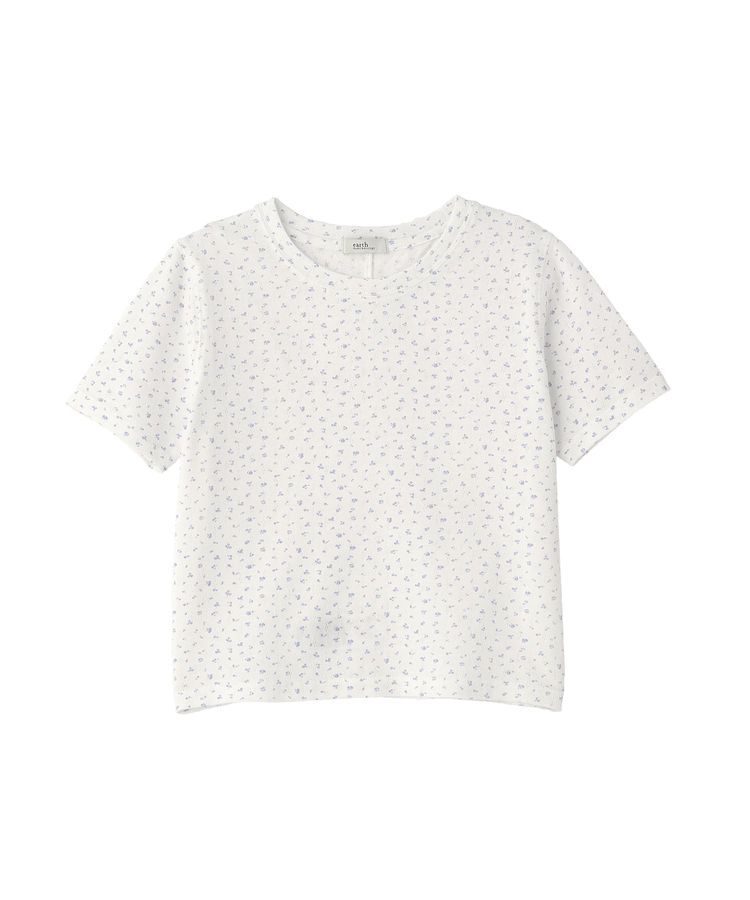 earth music&ecology「アイレットミニ裏毛Tシャツ」|Tシャツ・カットソー|