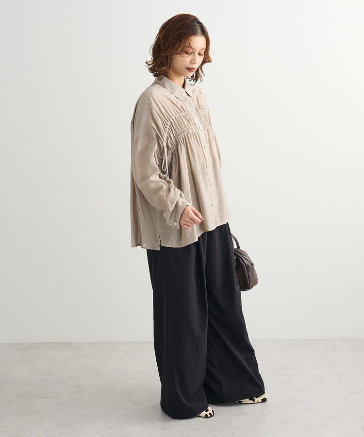 Green Parks「・ELENCARE DUE シアーシャーリングシャツ」|シャツ・ブラウス|
