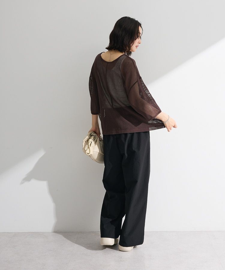 Green Parks「前後2wayコットンメッシュプルオーバー」|Tシャツ・カットソー|