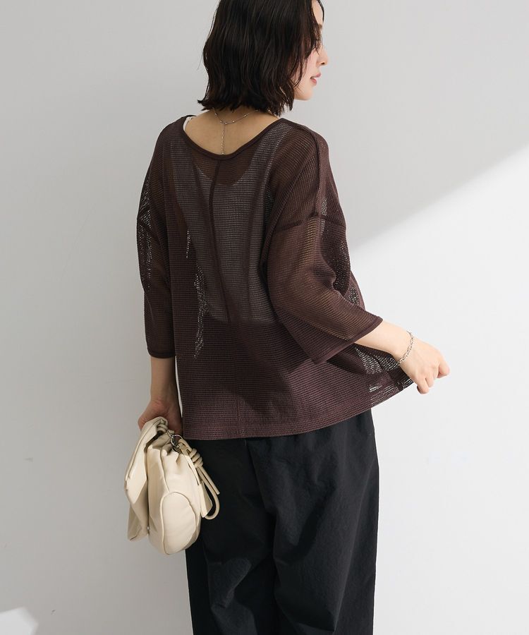 Green Parks「前後2wayコットンメッシュプルオーバー」|Tシャツ・カットソー|