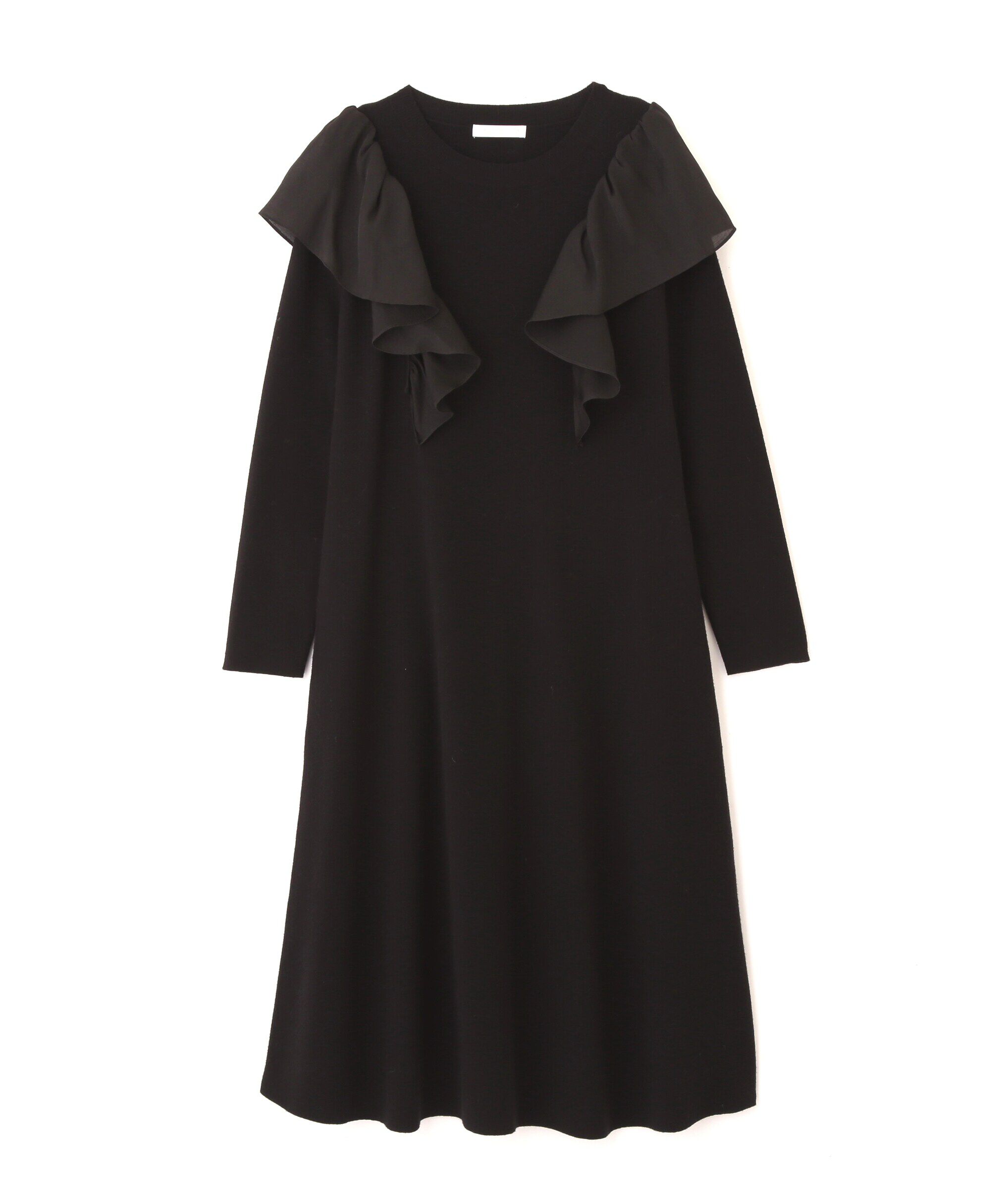 PROPORTION BODY DRESSING「ラッフルAラインニットワンピース」|ワンピース|