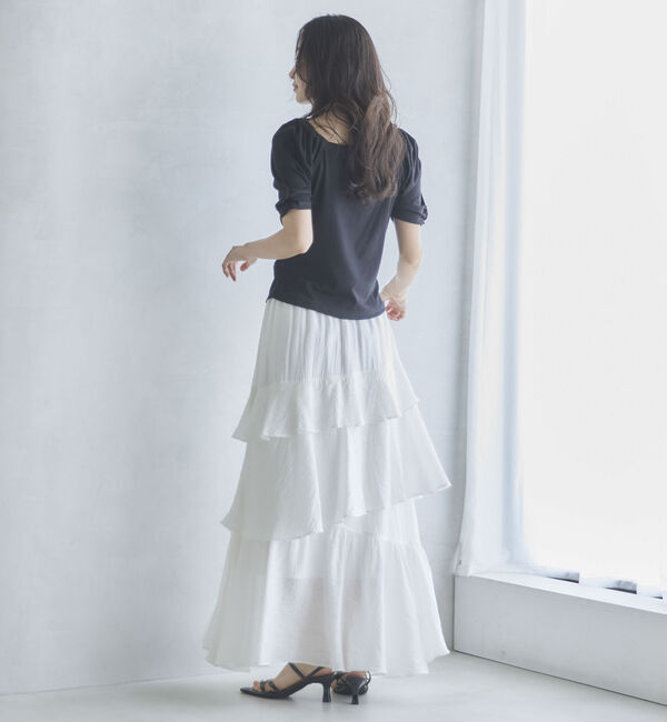archives「【ＯＮかわ】ギャザーカットＴＯＰＳ」|Tシャツ・カットソー|